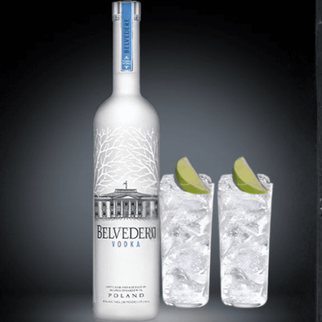 2 X Double Belvedere Lemonade